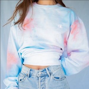 Champion Tie Dye Sweatshirt